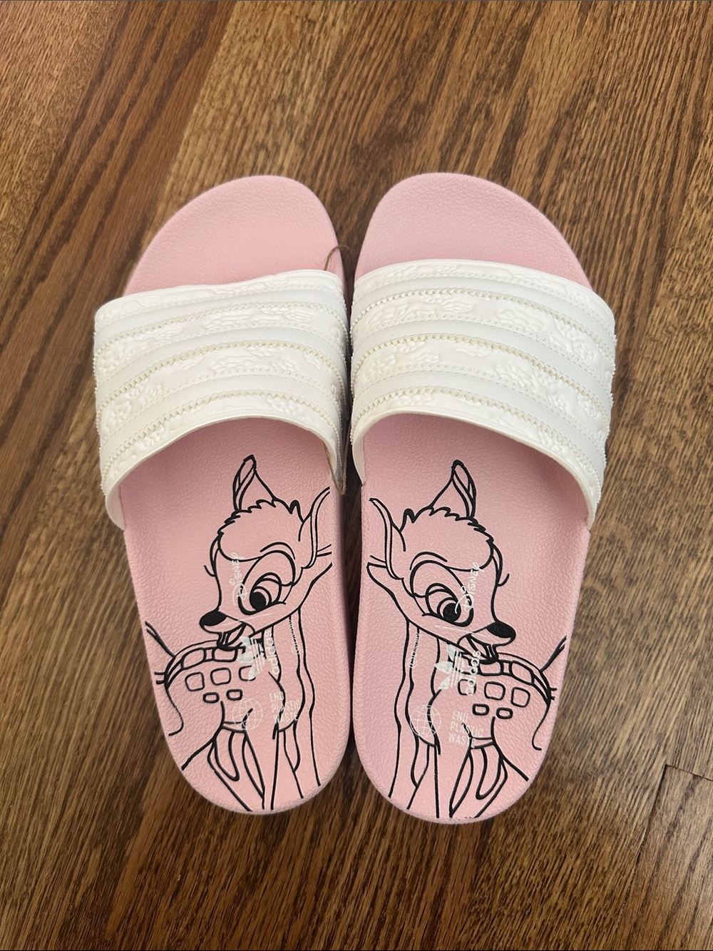 Adidas X Disney Adilette Bambi limited edition. No box.